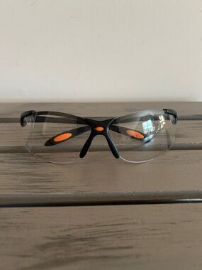 Harley-Davidson BD Z87 Badlands Riding Safety Clear Glasses EUC